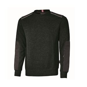U-Power - Sweat-shirt col rond noir brossé RYKE Noir Taille XLXL