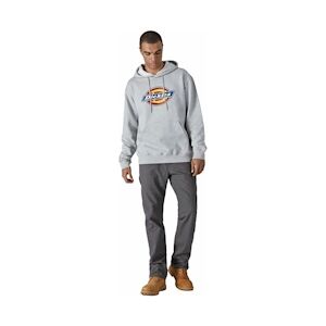 Dickies - Sweat-shirt à capuche fris chiné LOGO GRAPHIC Gris Chiné Taille 3XLXXXL