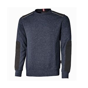 U-Power - Sweat-shirt col rond bleu foncé brossé RYKE Bleu Foncé Taille SS