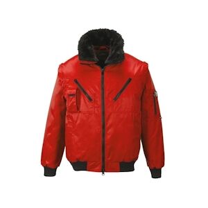 Portwest - Blouson pilote pour homme Rouge Taille SS