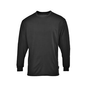 Portwest - Tee-shirt chaud manches longues BASELAYER Noir Taille SS