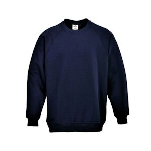 Portwest - Sweat-shirt manches longues homme ROMA Bleu Marine Taille XSXS