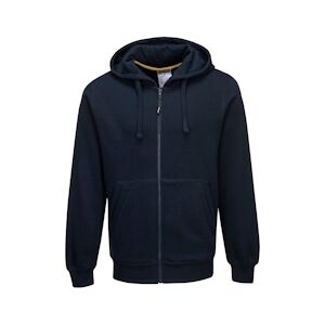 Portwest - Sweat-shirt zippé à capuche NICKEL Bleu Marine Taille LL