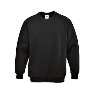 Portwest - Sweat-shirt manches longues homme ROMA Noir Taille SS