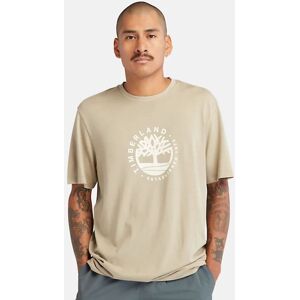 Timberland SS Refibra Graphic Tee - T-shirt homme Laurel Oak S - Publicité