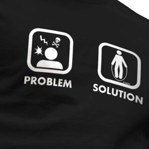 Kruskis Problem Solution Train Short Sleeve T-shirt Noir 2XL Homme