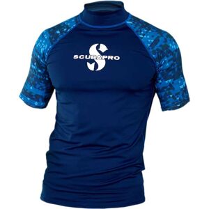 Upf 50 Rash Guard Short Sleeve T-shirt Bleu S Bleu S unisex