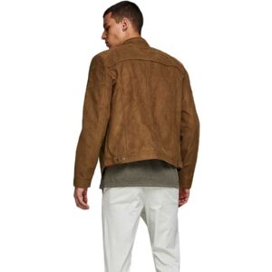 Jack & Jones Rocky Fake Suede Jacket Marron L Homme Marron L male - Publicité