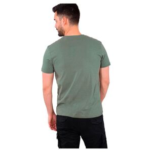 Alpha Industries Basic Short Sleeve T-shirt Vert 2XL Homme Vert 2XL male - Publicité