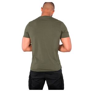 Alpha Industries Basic Small Logo Short Sleeve T-shirt Vert M Homme Vert M male - Publicité