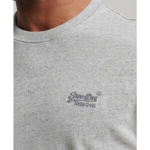 Superdry Vintage Logo Embroidered Short Sleeve T-shirt Gris M Homme Gris M male - Publicité