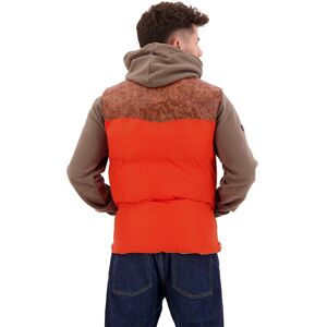 Superdry Mountain Leather Mix Vest Orange S Homme Orange S male - Publicité