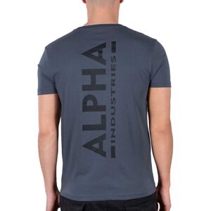 Alpha Industries Backprint Short Sleeve T-shirt Gris L Homme Gris L male - Publicité