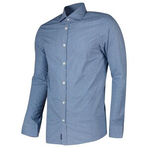 FaÇonnable Casual Cont Garibaldi 8 Long Sleeve Shirt Bleu M Homme Bleu M male
