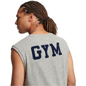 Superdry Vintage Athletic Vest T-shirt Gris L Homme Gris L male - Publicité