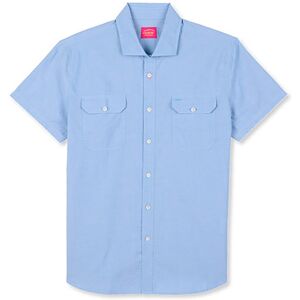 Coaro Short Sleeve Shirt Bleu S Homme Bleu S male