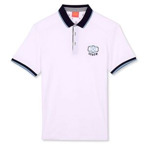 Nachem Short Sleeve Polo Blanc S Homme Blanc S male