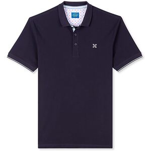 Nico Short Sleeve Polo Bleu S Homme Bleu S male