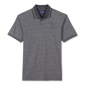 Norman Short Sleeve Polo Gris M Homme Gris M male