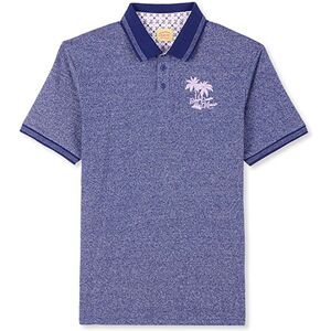 Norman Short Sleeve Polo Bleu S Homme Bleu S male