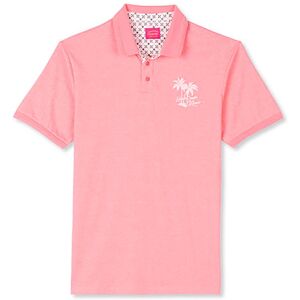 Norman Short Sleeve Polo Rose XL Homme Rose XL male