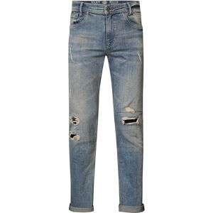 M-1020-dnm008 Regular Jeans Bleu 34 / 30 Homme Bleu 34 male