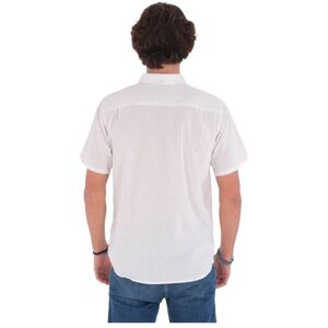 One&only Space Dye Short Sleeve Shirt Blanc S Homme Blanc S male