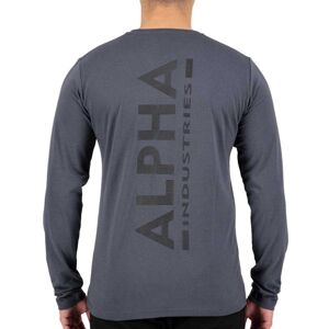 Alpha Industries Back Print Heavy Long Sleeve T-shirt Gris M Homme Gris M male - Publicité