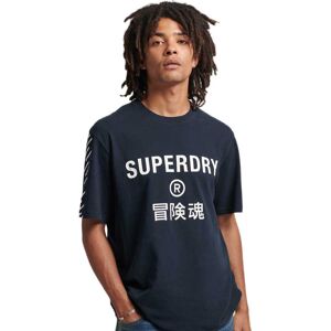 Superdry Code Core Sport T-shirt Bleu M Homme Bleu M male - Publicité