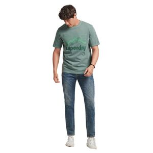 Superdry Vintage 90s Terrain Mw T-shirt Vert S Homme Vert S male - Publicité