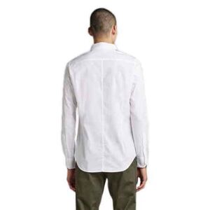 G-star Slim Long Sleeve Shirt Blanc S Homme Blanc S male - Publicité