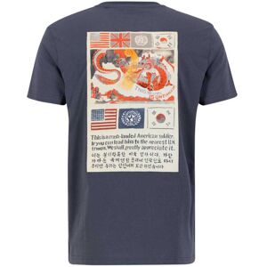 Alpha Industries Usn Blood Chit 2 Short Sleeve T-shirt Gris L Homme Gris L male - Publicité