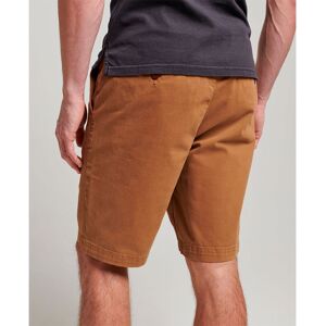 Superdry Vintage Officer Chino Shorts Marron 28 Homme Marron 28 male - Publicité