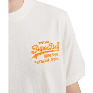 Superdry Vintage Vl Neon T-shirt Blanc S Homme Blanc S male - Publicité