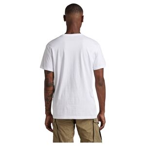 G-star Originals Short Sleeve T-shirt Blanc M Homme Blanc M male - Publicité
