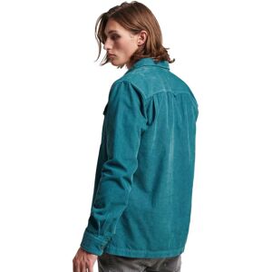 Superdry Vintage Cord Long Sleeve Shirt Vert L Homme Vert L male - Publicité