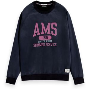 Ams Vintage Sweatshirt Bleu M Homme Bleu M male