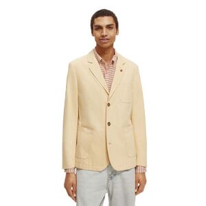 Hemp Blend Twill Blazer Beige XL Homme Beige XL male