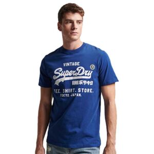 Superdry Vintage Logo Store Classic Short Sleeve T-shirt Bleu S Homme Bleu S male