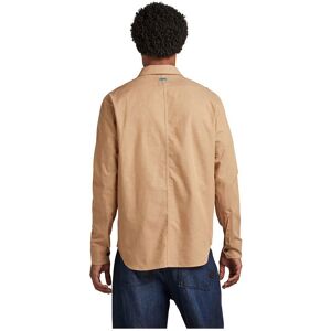 G-star Cargo Regular Fit Long Sleeve Shirt Beige L Homme Beige L male - Publicité