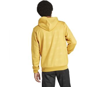 Adidas Brand Love Q4 Hoodie Jaune S / Regular Homme Jaune S male - Publicité