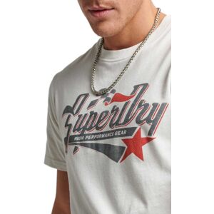 Superdry Vintage Industrial Auto Short Sleeve T-shirt Blanc S Homme Blanc S male - Publicité