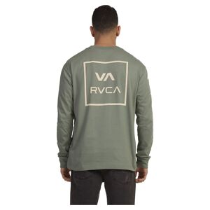 Rvca Va All The Ways Long Sleeve T-shirt Vert M Homme Vert M male