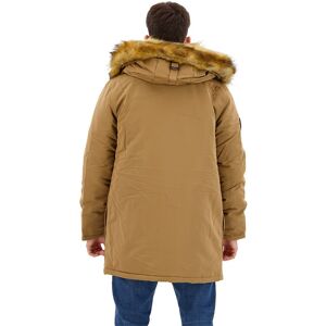 Superdry Everest Faux Fur Parka Marron M Homme Marron M male - Publicité