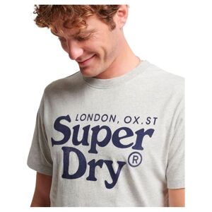 Superdry Venue Classic Logo Short Sleeve T-shirt Gris 2XL Homme Gris 2XL male - Publicité
