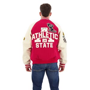 Superdry College Varsity Patched Bomber Jacket Rouge M Homme Rouge M male - Publicité