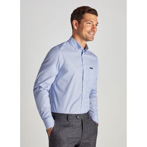 FaÇonnable Sl Bd Micro Stripe Long Sleeve Shirt Bleu L Homme Bleu L male