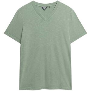 Superdry Slub Short Sleeve V Neck T-shirt Vert S Homme Vert S male - Publicité