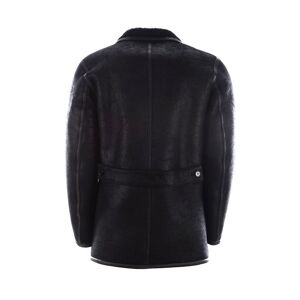 Dolce & Gabbana 743358 Leather Jacket Noir 58 Homme Noir 58 male - Publicité