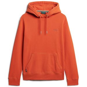 Superdry Essential Logo Hoodie Orange L Homme Orange L male - Publicité